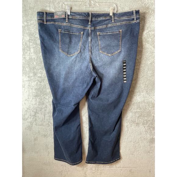 Torrid Jeans Plus Size 30R Midrise Luxe Slim Boot Cut Hippie Cowgirl Western NWT - Picture 3 of 6
